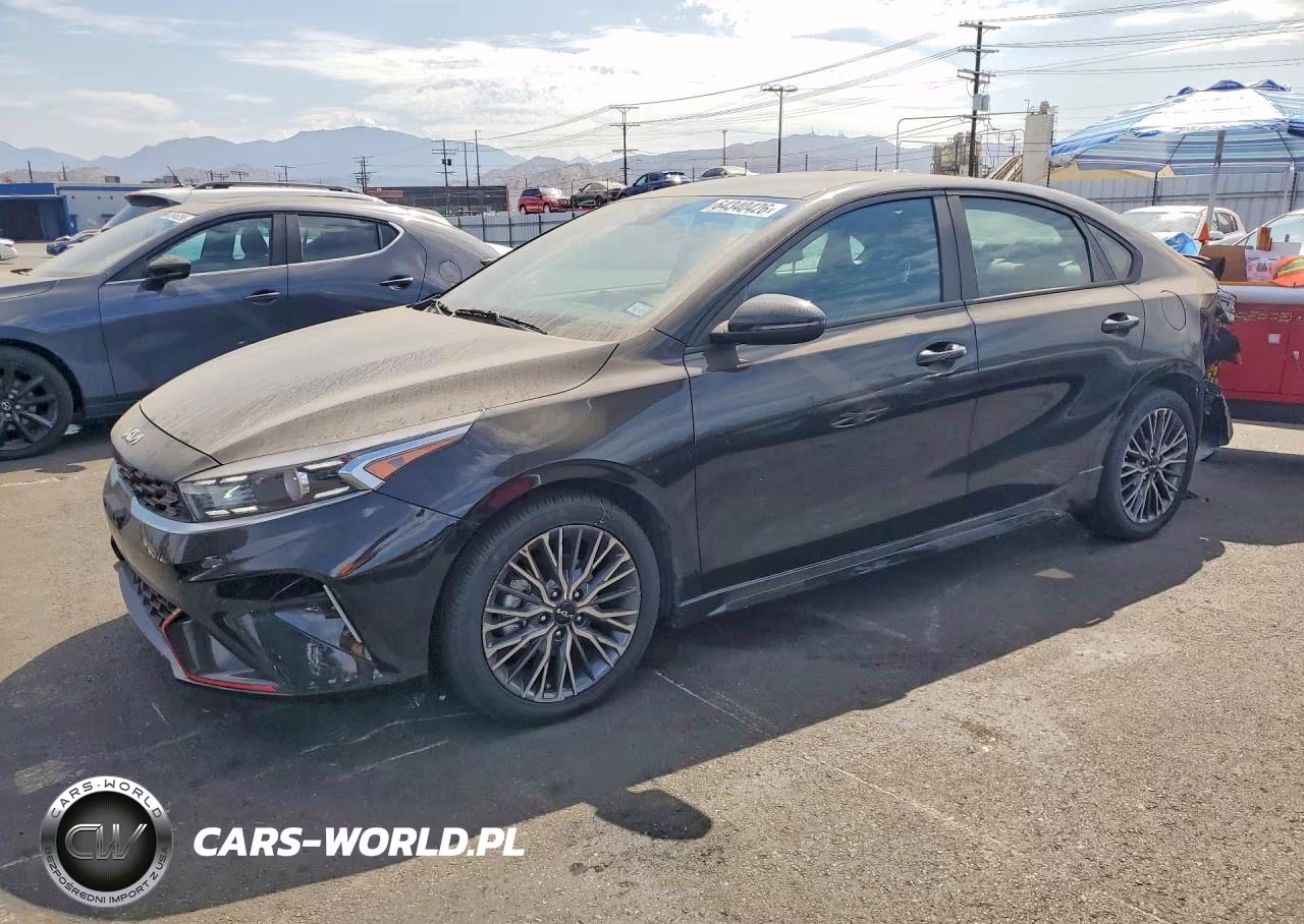 2023 Kia Forte Gt Line VIN:3KPF54AD6PE653373 - 1