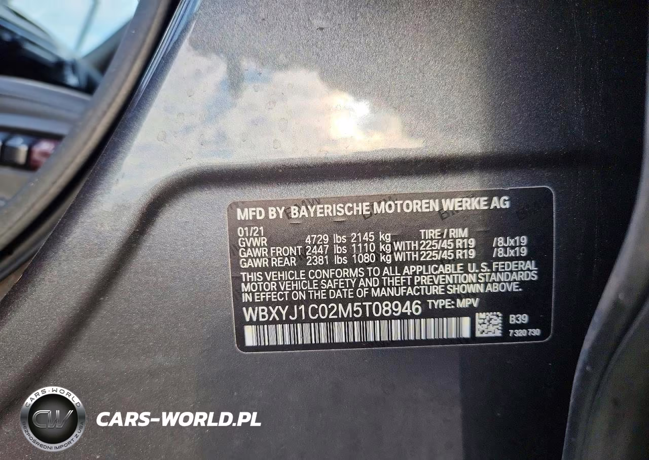 2021 BMW X2 xDrive28I VIN:WBXYJ1C02M5T08946 - 12