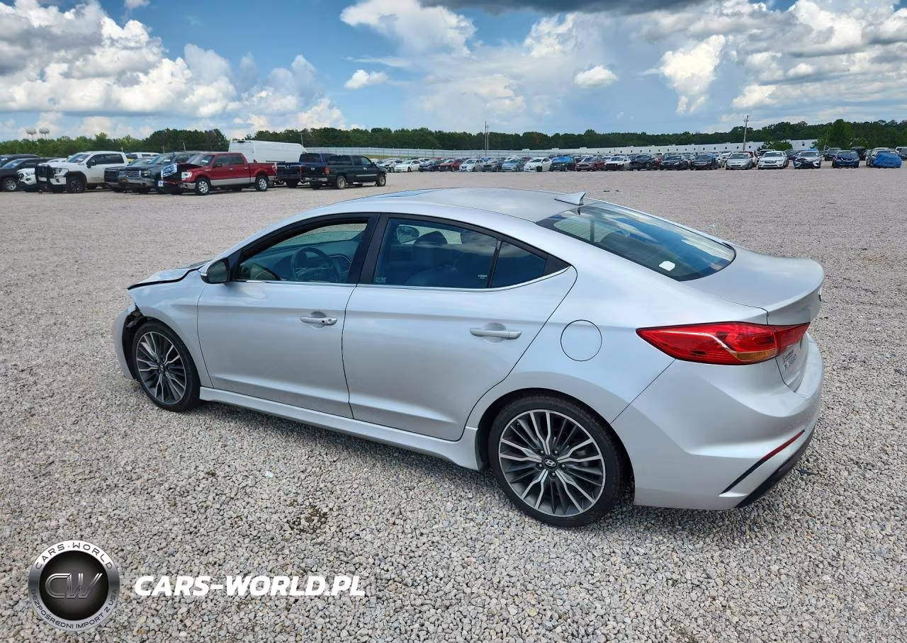 2018 Hyundai Elantra Sport VIN:KMHD04LB5JU478894 - 2