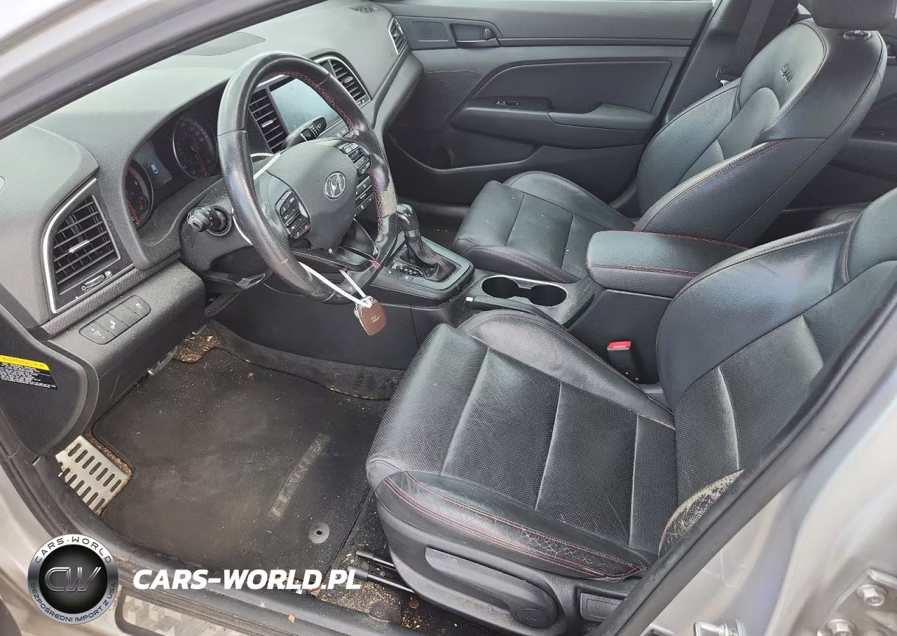 2018 Hyundai Elantra Sport VIN:KMHD04LB5JU478894 - 7