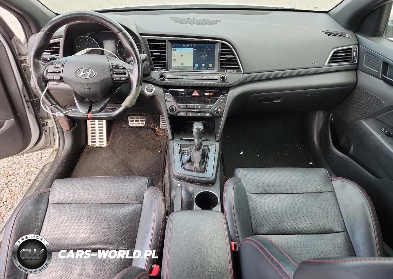 2018 Hyundai Elantra Sport VIN:KMHD04LB5JU478894 - 8