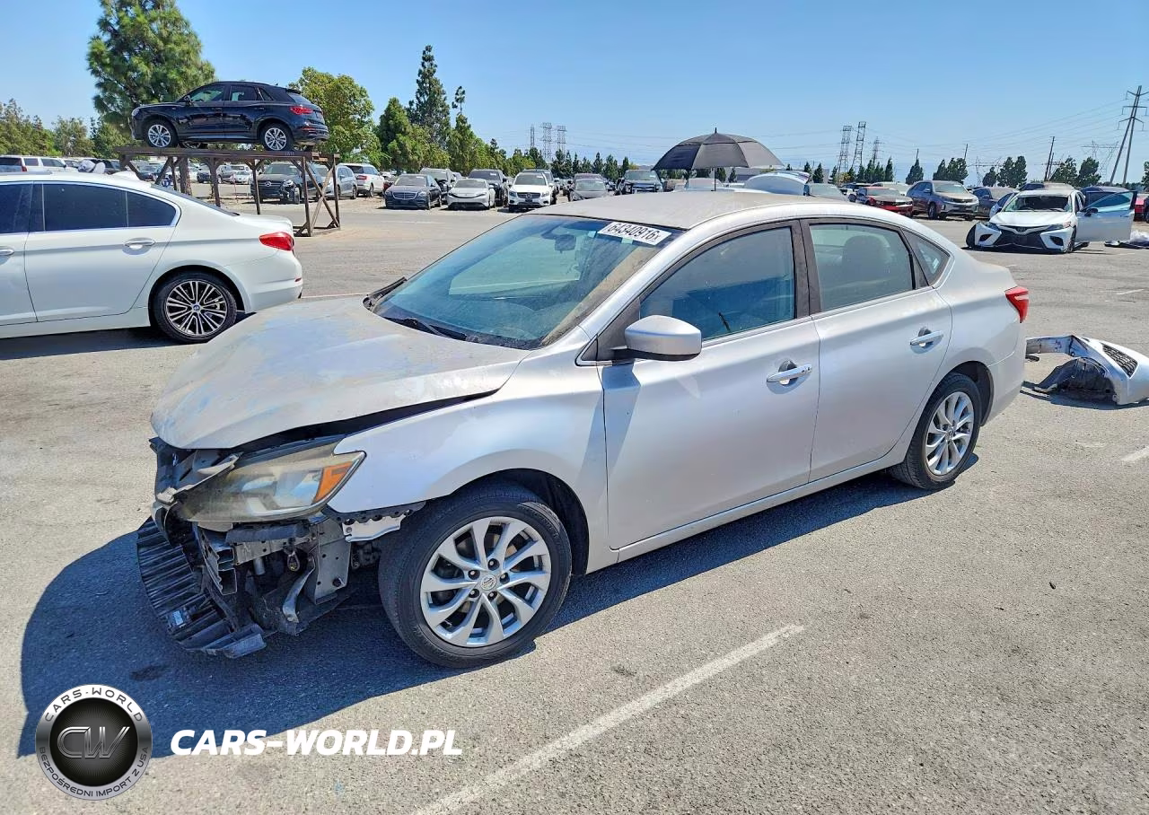 2019 Nissan Sentra Sv VIN:3N1AB7AP2KY415495 - 1