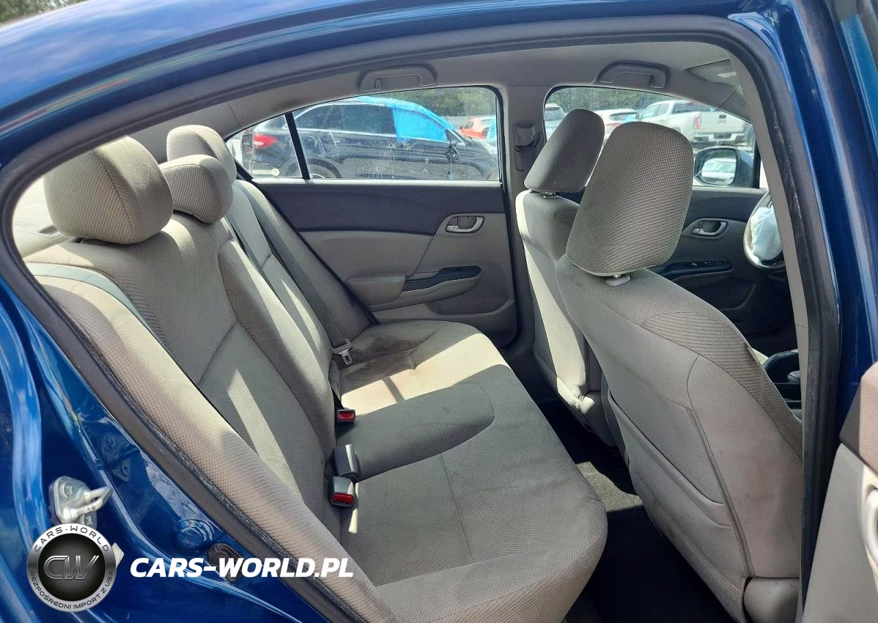 2012 Honda Civic Lx VIN:19XFB2F55CE330814 - 10