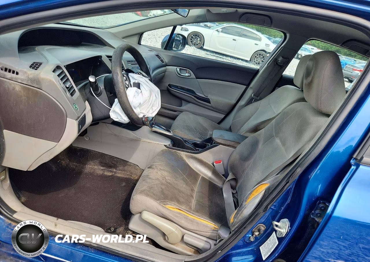 2012 Honda Civic Lx VIN:19XFB2F55CE330814 - 7