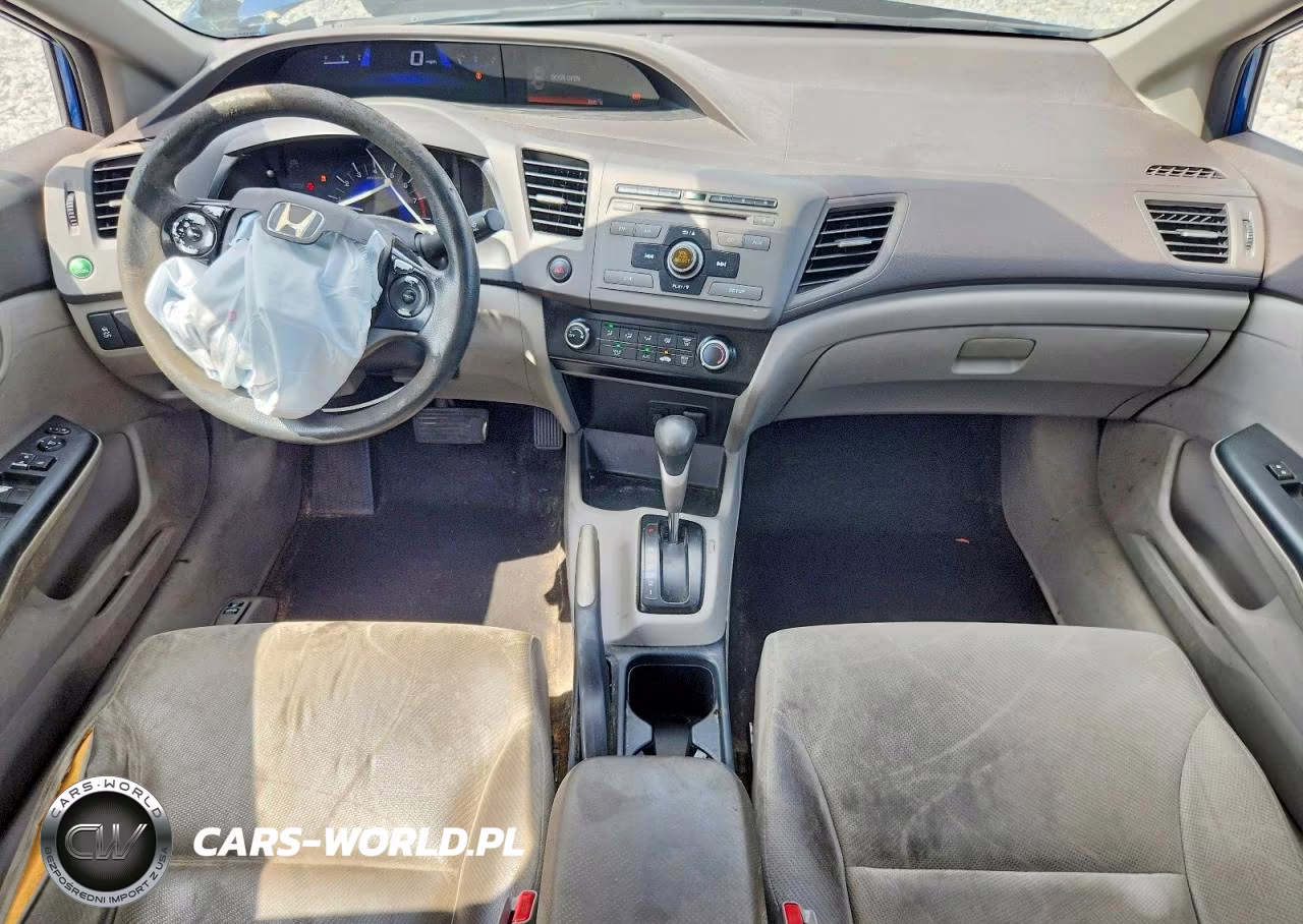 2012 Honda Civic Lx VIN:19XFB2F55CE330814 - 8