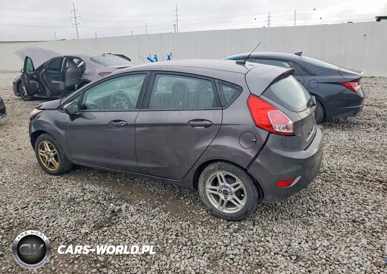 2019 Ford Fiesta Se VIN:3FADP4EJXKM158812 - 2