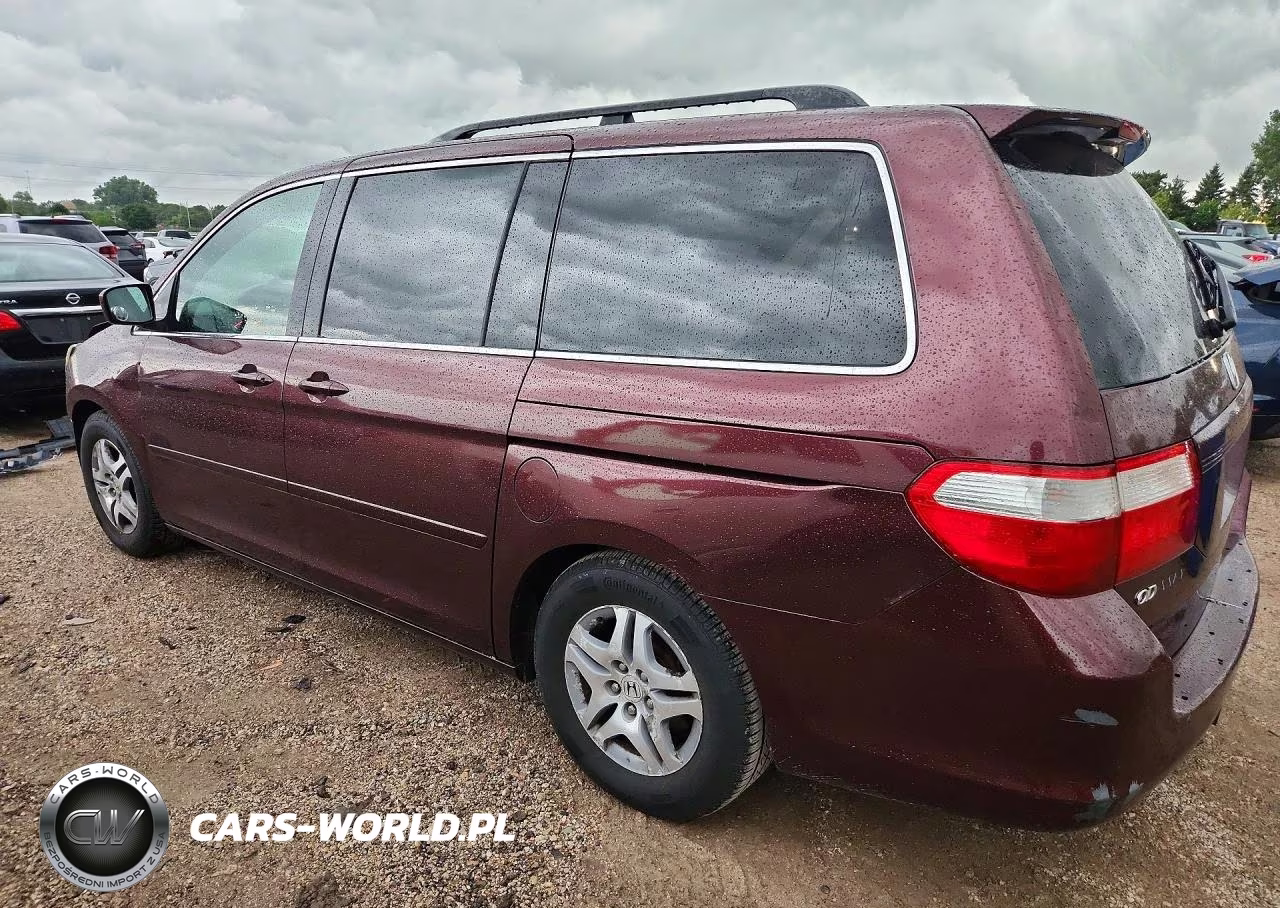 2007 Honda Odyssey Ex VIN:5FNRL38407B040209 - 2