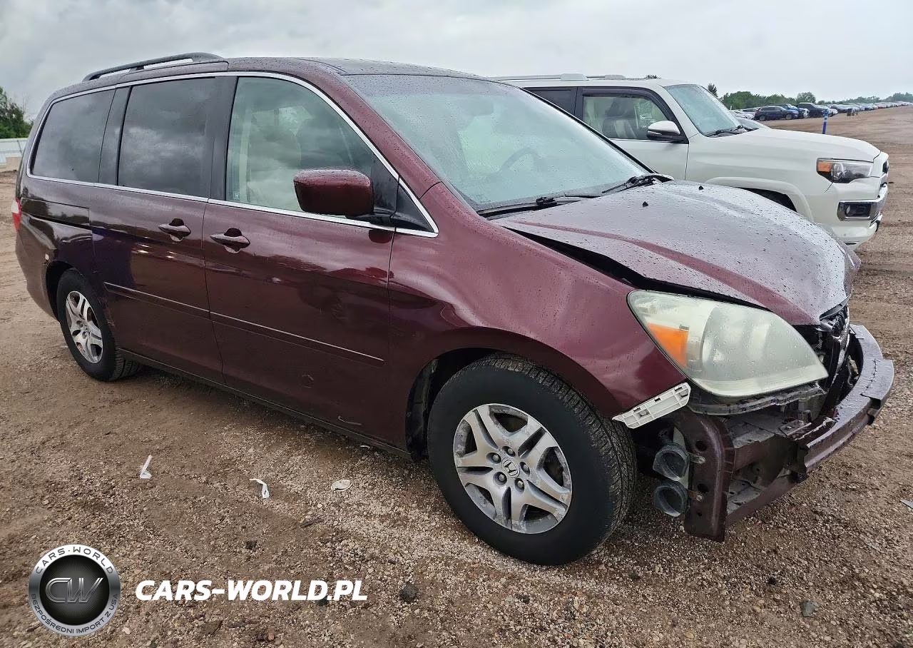 2007 Honda Odyssey Ex VIN:5FNRL38407B040209 - 4