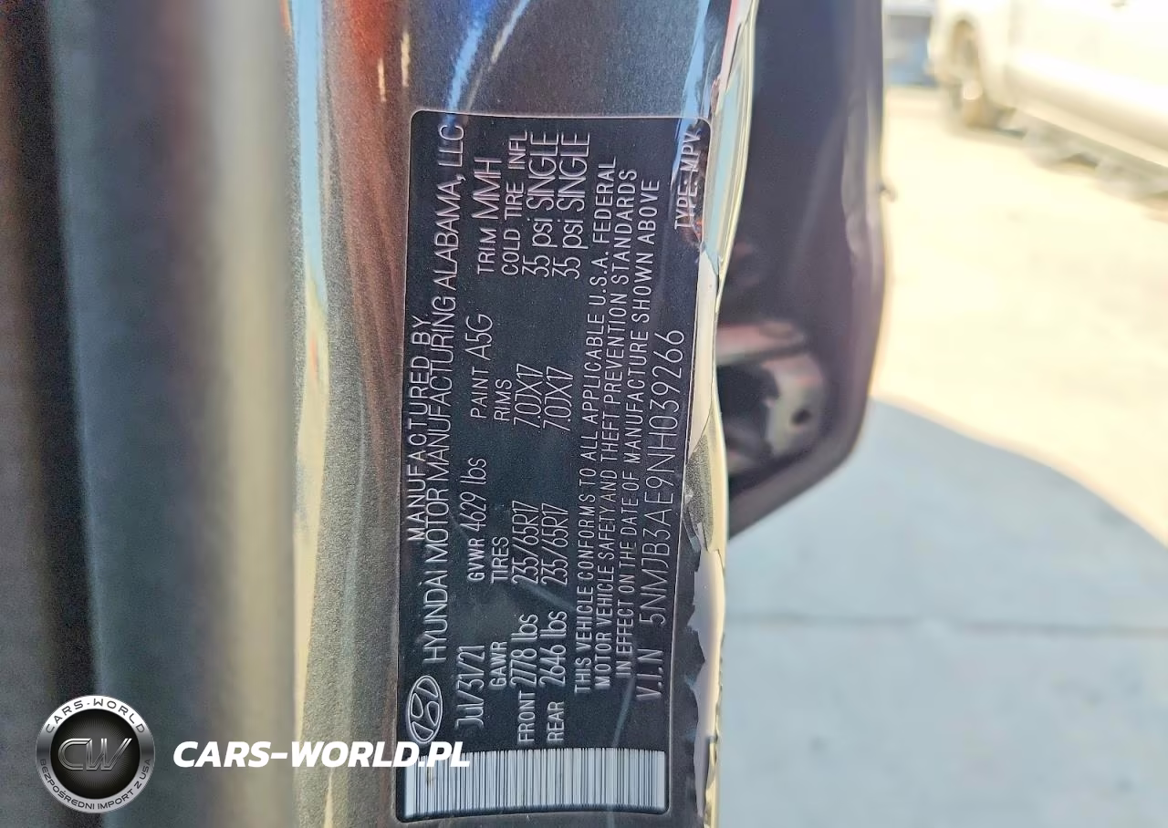 2022 Hyundai Tucson Sel VIN:5NMJB3AE9NH039266 - 13