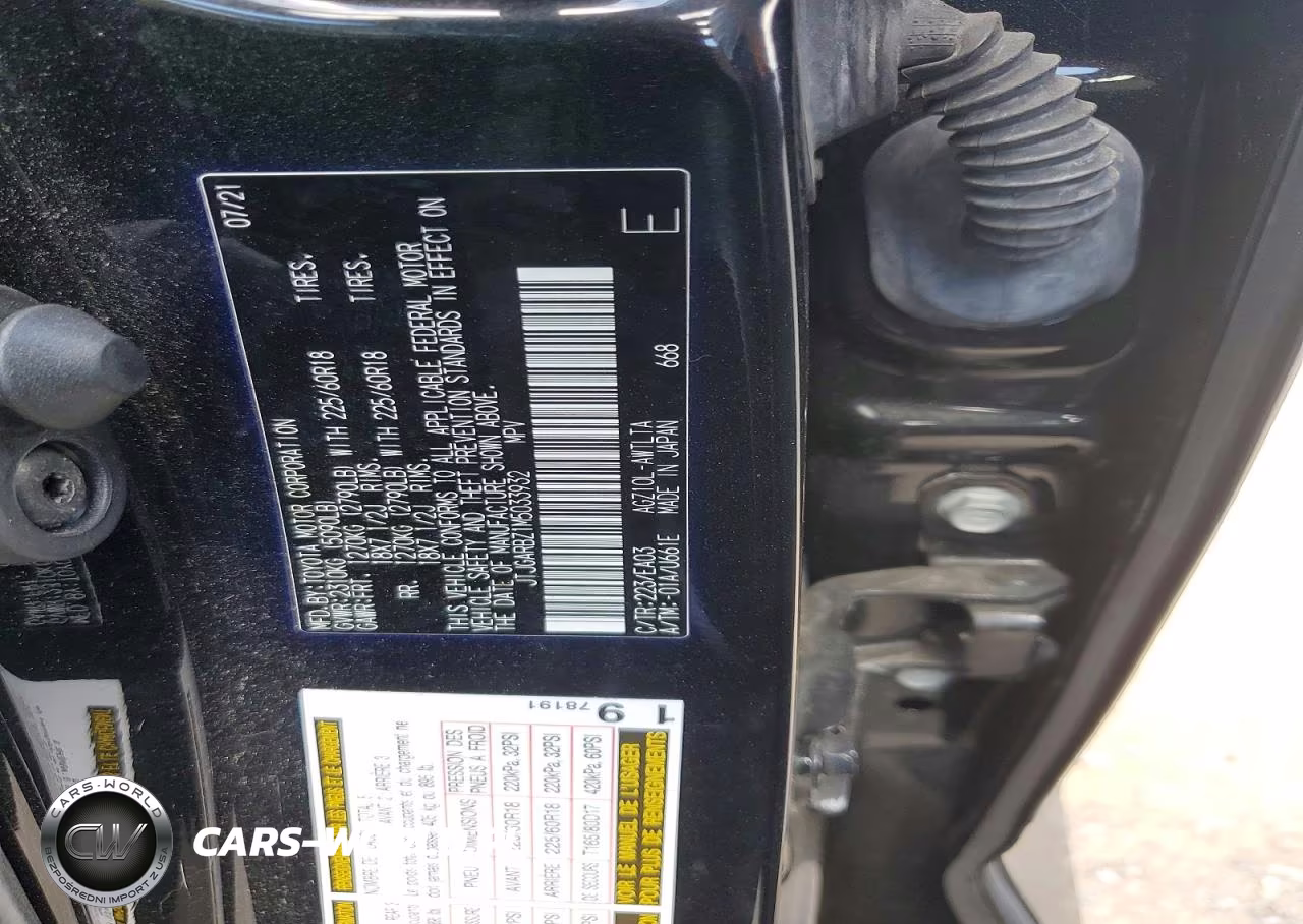 2021 Lexus Nx 300 Base VIN:JTJGARBZ1M5033932 - 12