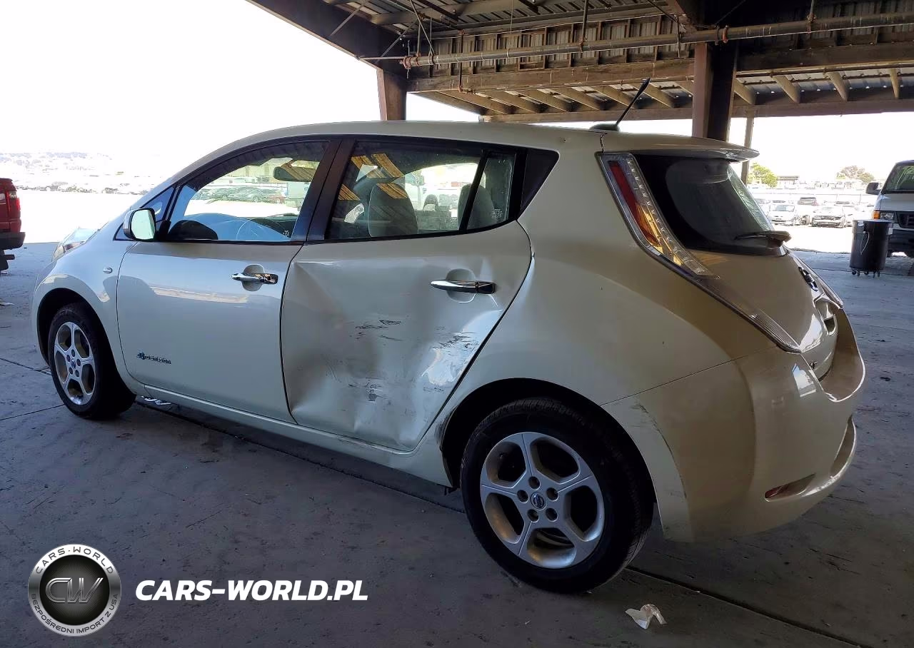 2012 Nissan Leaf Sv VIN:JN1AZ0CP5CT016199 - 2