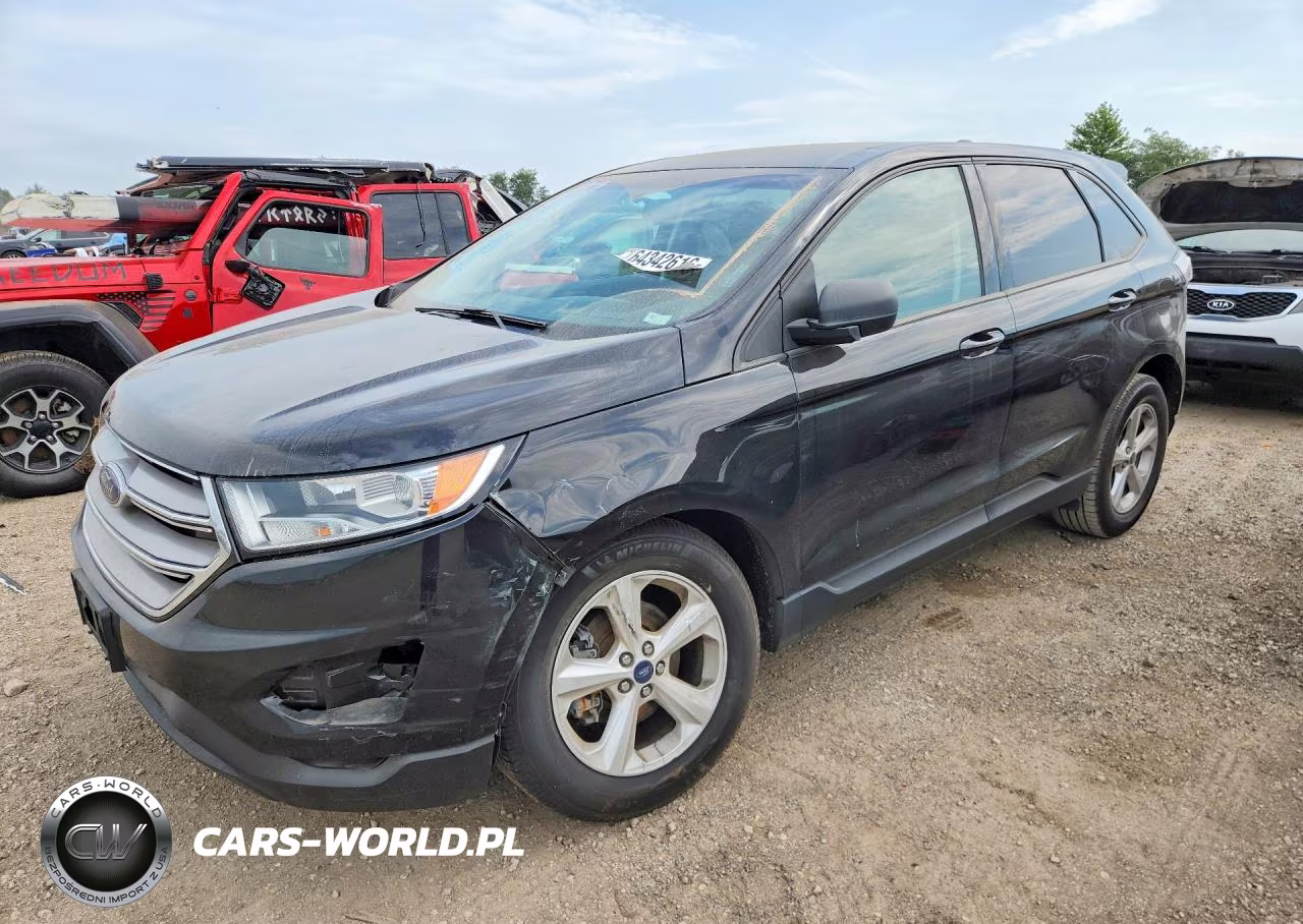 2018 Ford Edge Se VIN:2FMPK3G95JBC47346 - 1