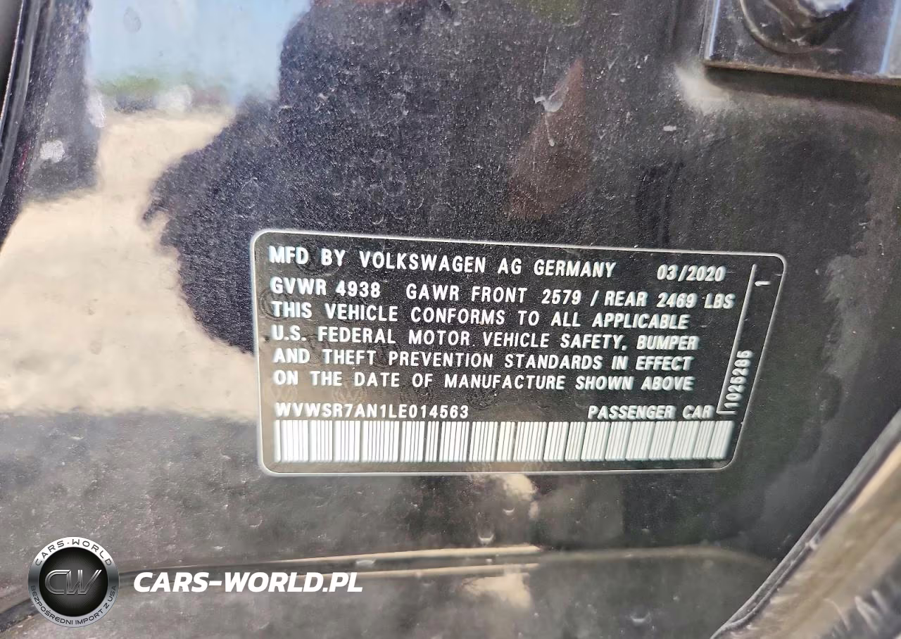 2020 Volkswagen Arteon Sel R-Line VIN:WVWSR7AN1LE014563 - 12
