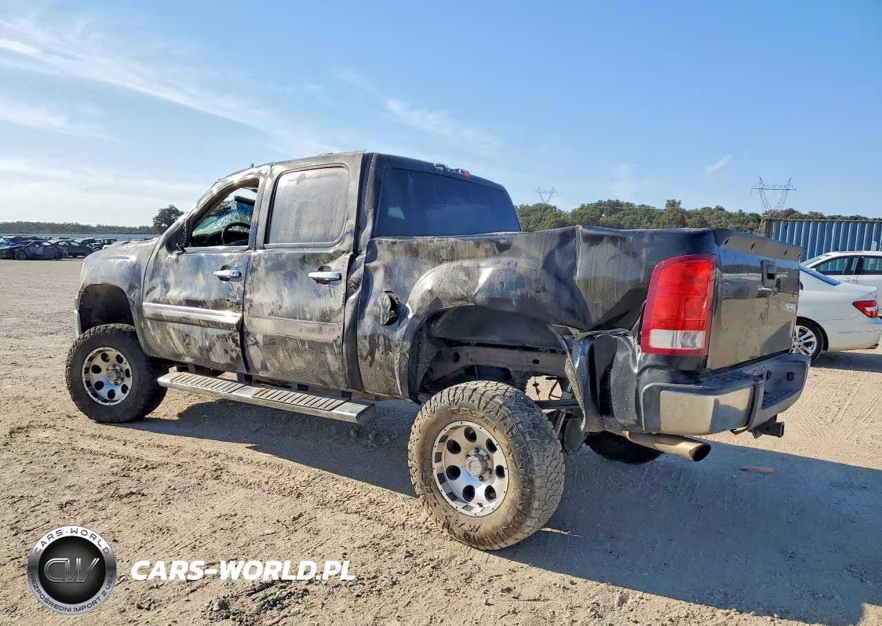 2013 GMC Sierra K1500 Sle VIN:3GTP2VE7XDG300352 - 2