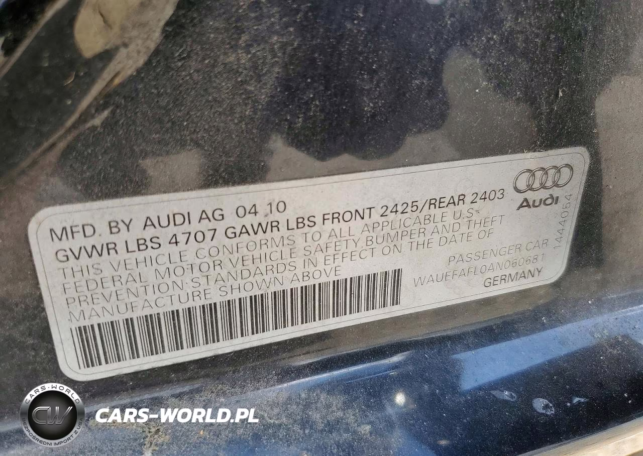2012 Audi A4 VIN:WAUEFAFL0AN060681 - 12