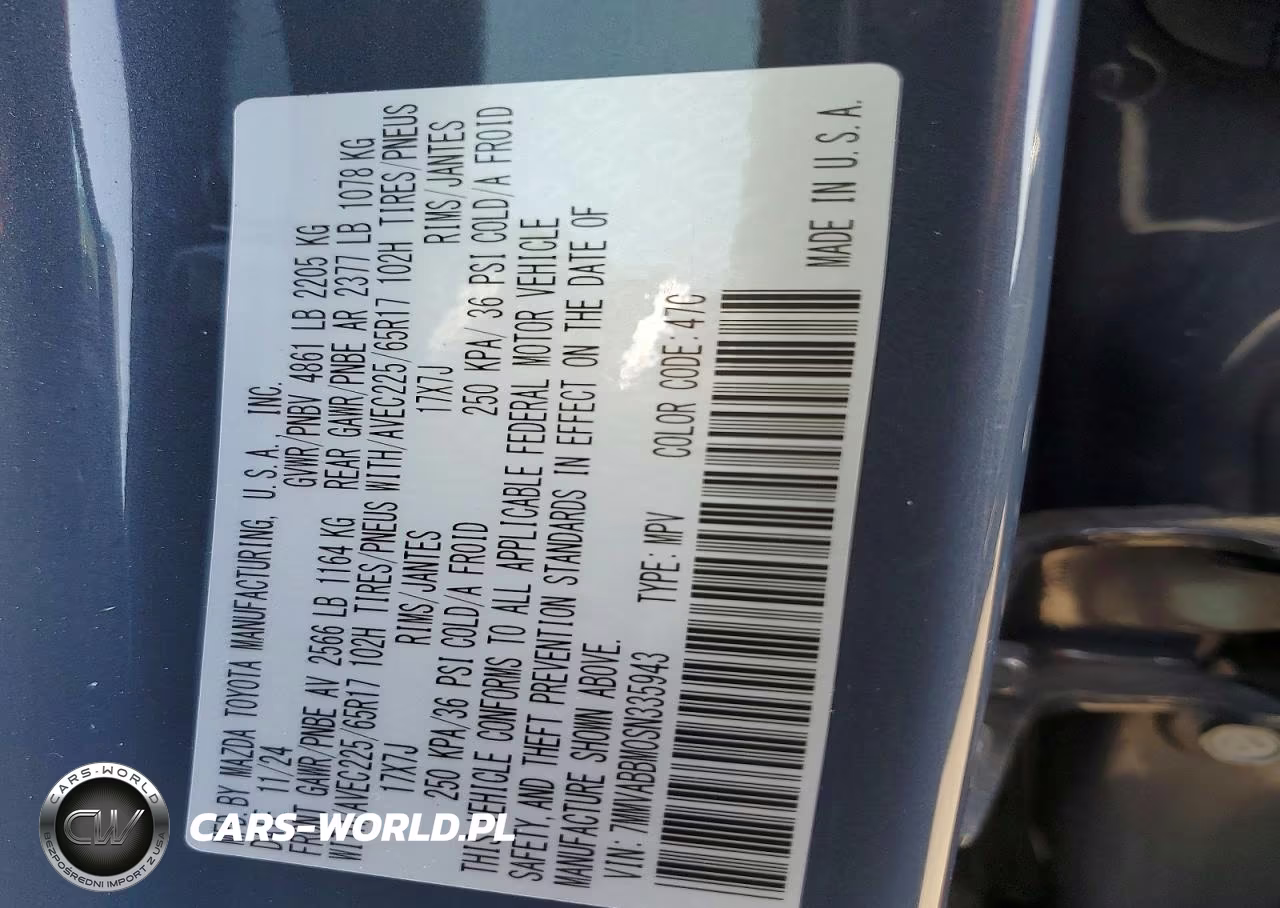 2025 Mazda Cx-50 Preferred VIN:7MMVABBM0SN335943 - 13