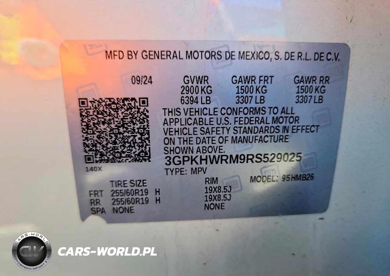 2024 Honda Prologue Tour VIN:3GPKHWRM9RS529025 - 13