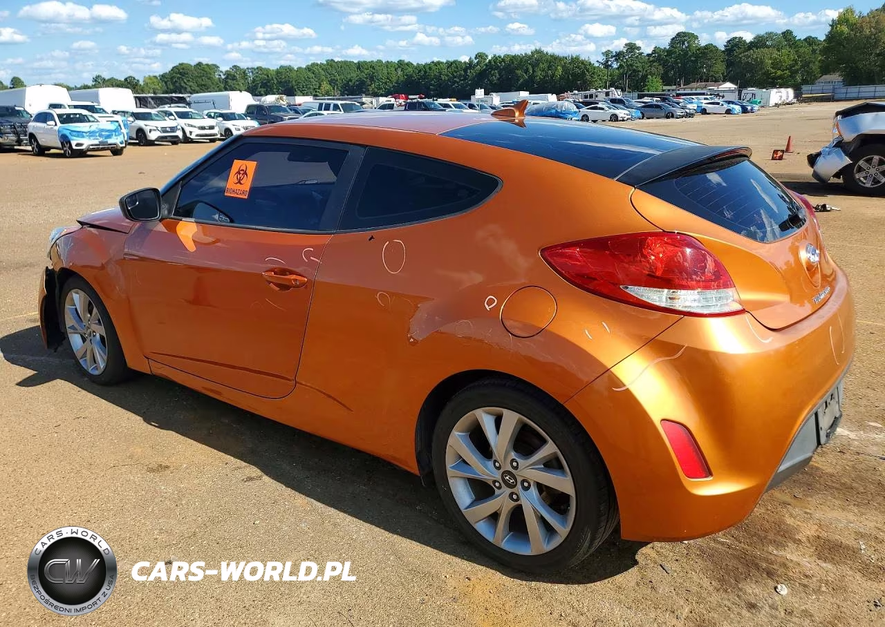 2016 Hyundai Veloster Base VIN:KMHTC6AD3GU261386 - 2