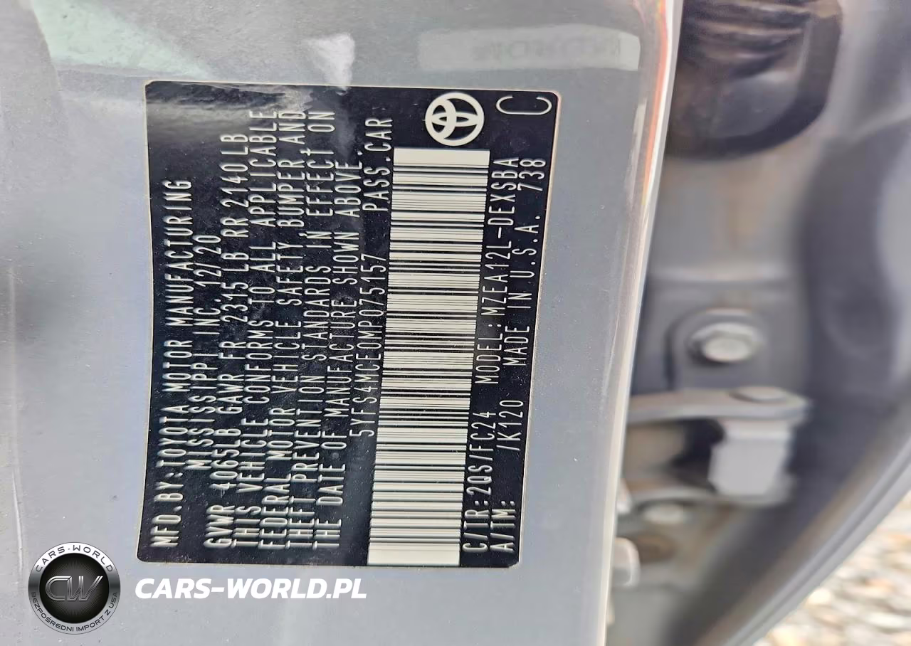 2021 Toyota Corolla Se Apex VIN:5YFS4MCE0MP075157 - 12