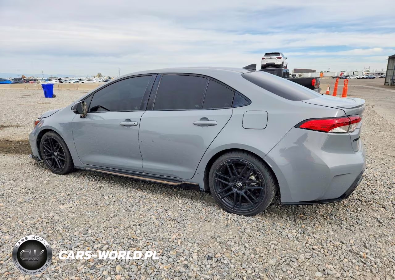2021 Toyota Corolla Se Apex VIN:5YFS4MCE0MP075157 - 2