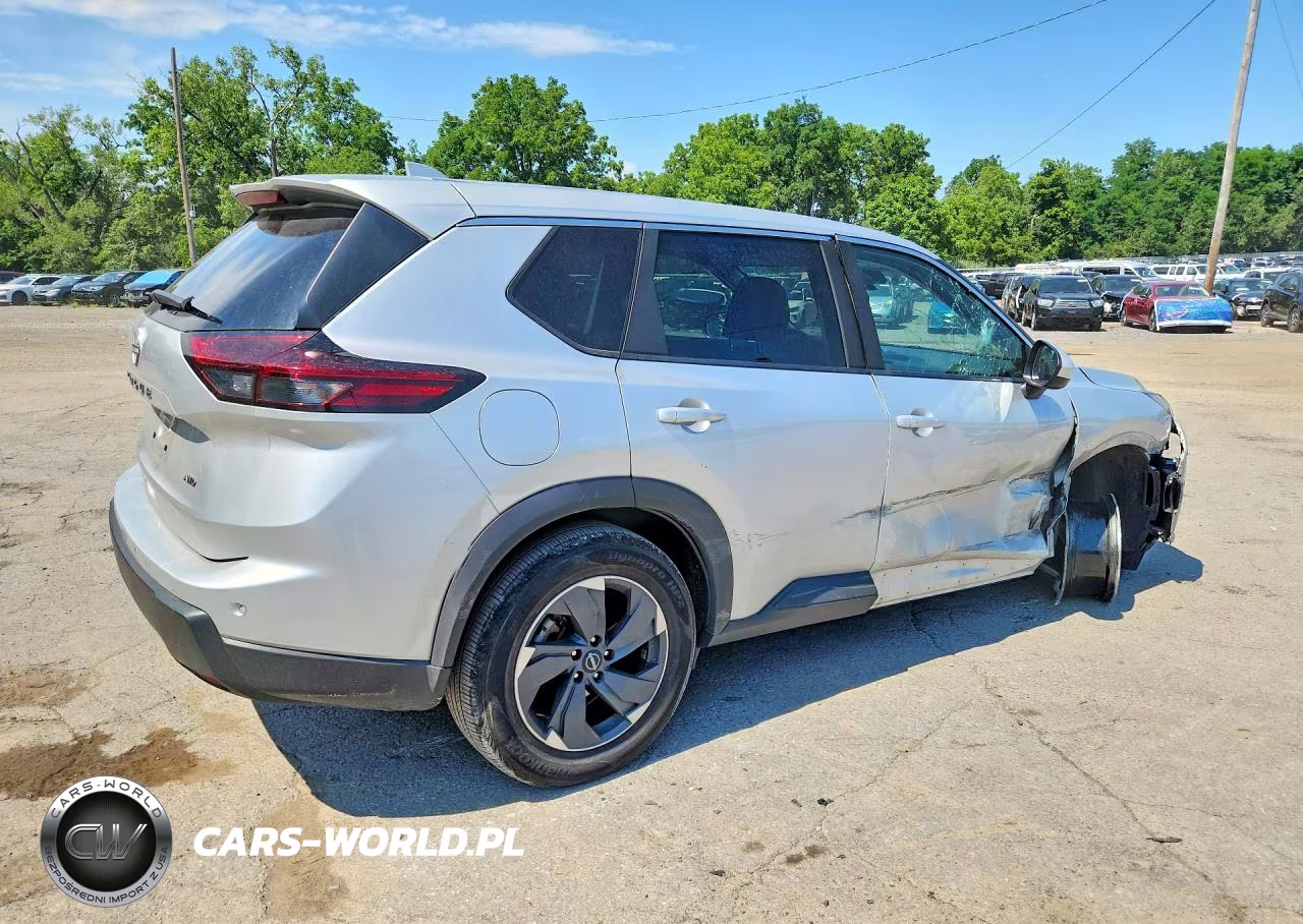 2025 Nissan Rogue Sv VIN:5N1BT3BB0SC809012 - 3