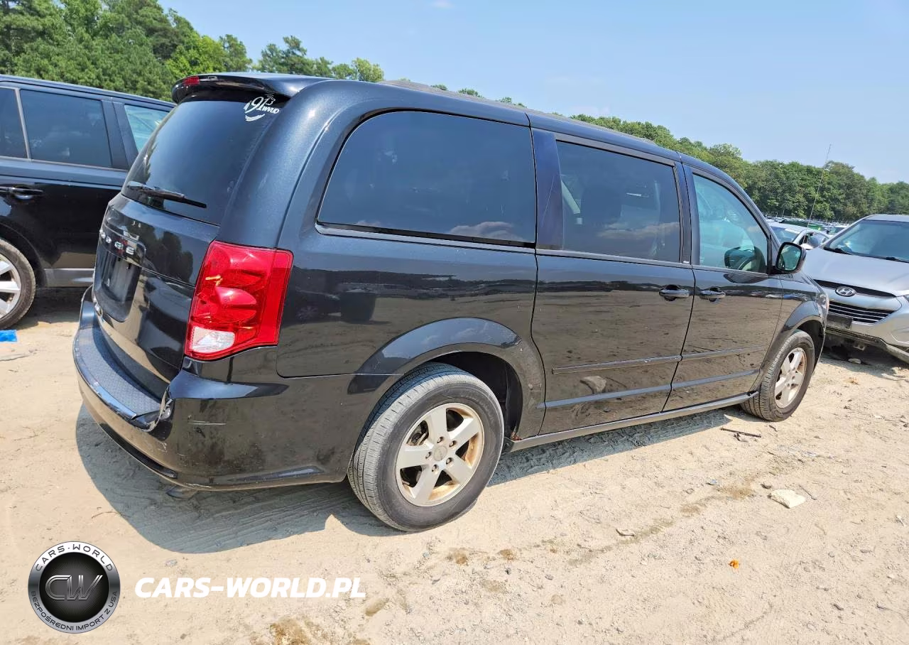 2012 Dodge Grand Caravan Sxt VIN:2C4RDGCG3CR380863 - 3