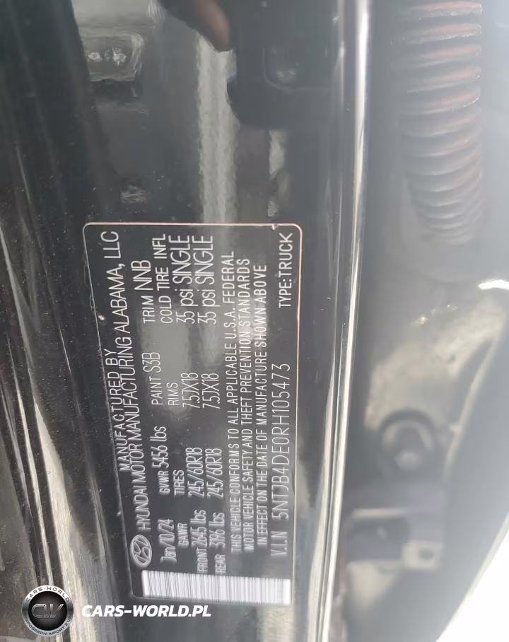 2024 Hyundai Santa Cruz Sel VIN:5NTJB4DE0RH105473 - 13