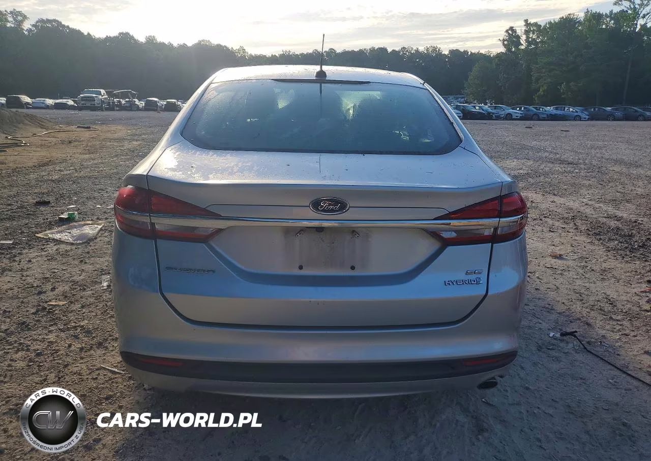 2017 Ford Fusion Se Hybrid VIN:3FA6P0LU9HR128632 - 6