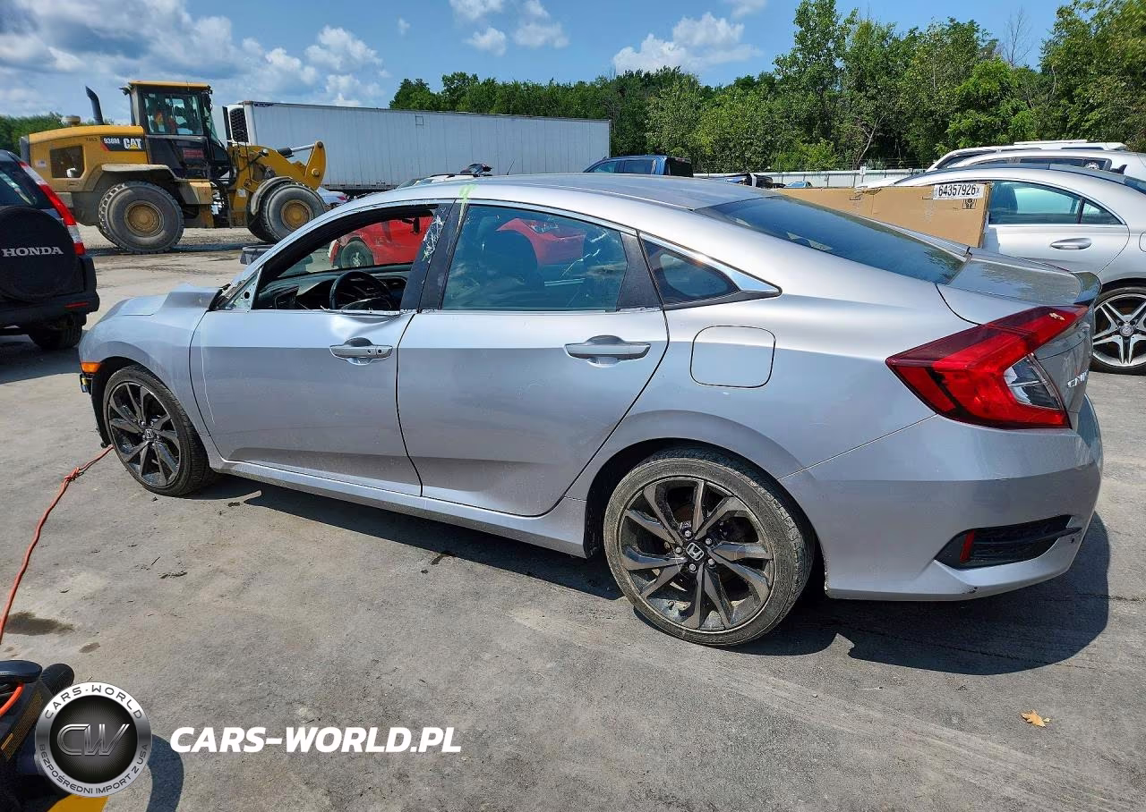 2020 Honda Civic Sport VIN:2HGFC2F81LH581293 - 2