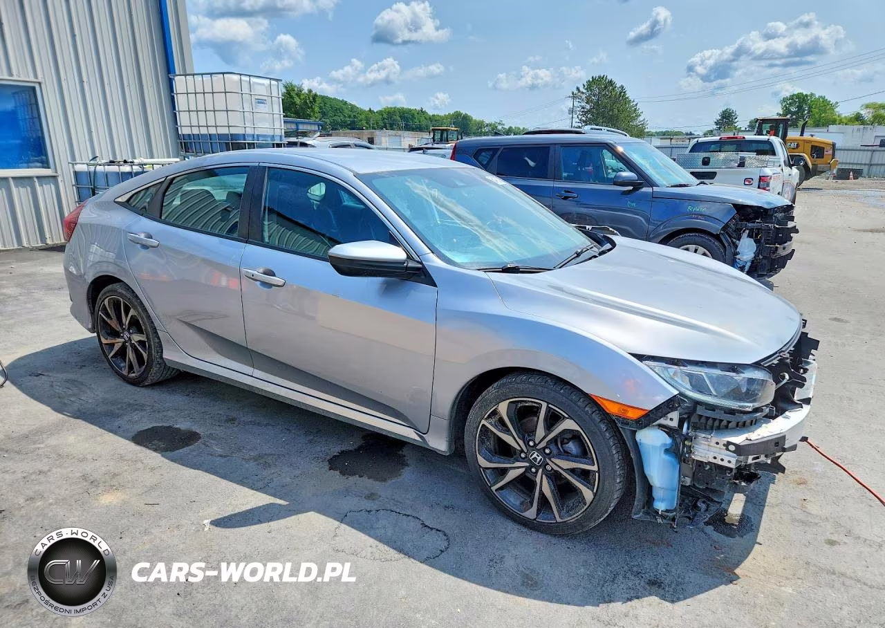 2020 Honda Civic Sport VIN:2HGFC2F81LH581293 - 4