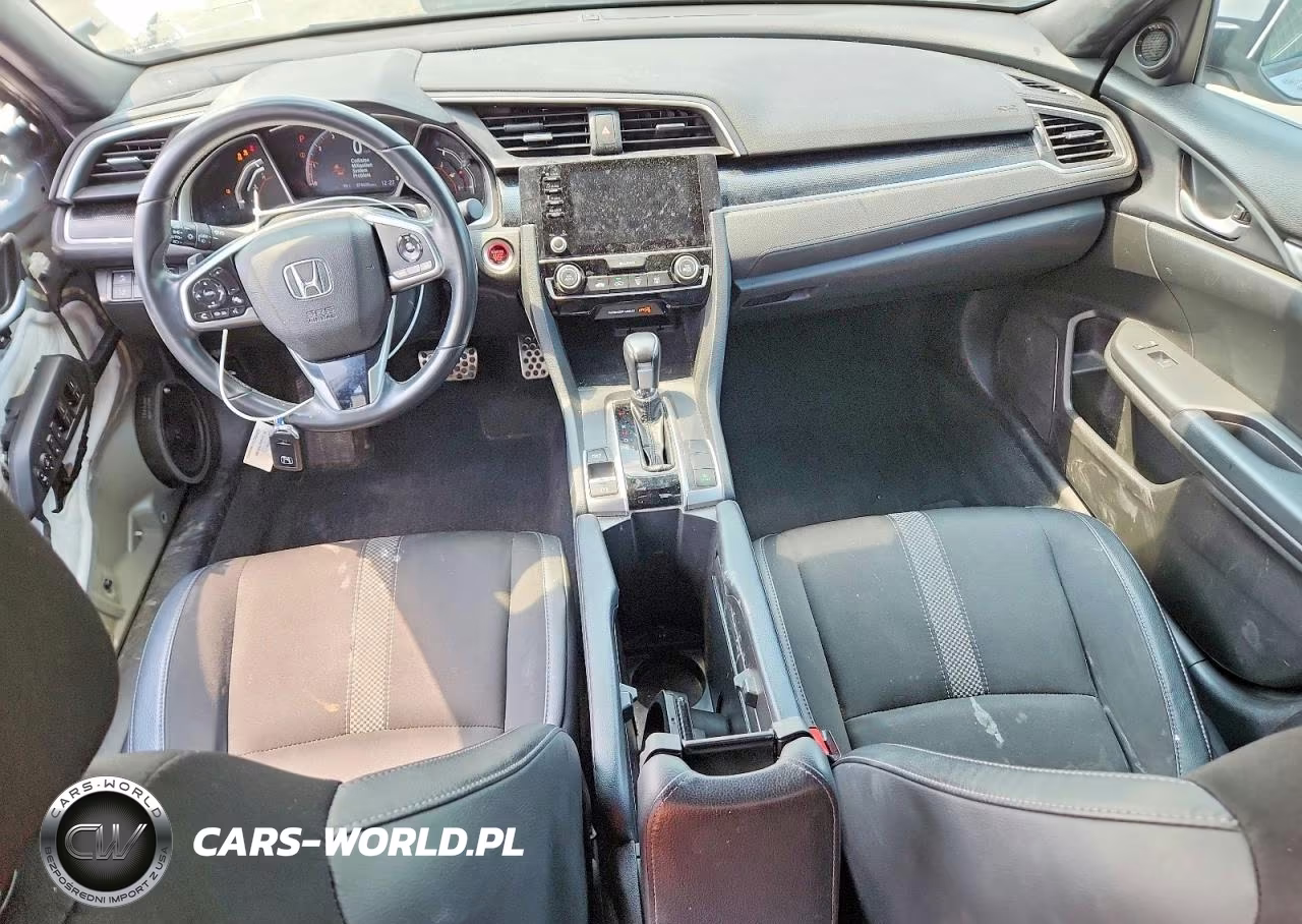 2020 Honda Civic Sport VIN:2HGFC2F81LH581293 - 8