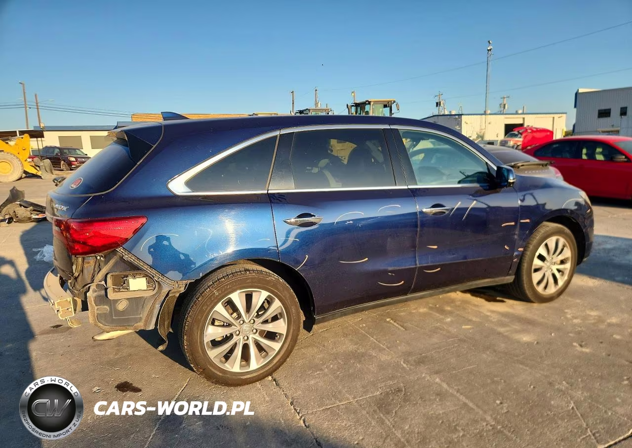 2016 Acura Mdx Technology VIN:5FRYD3H44GB017670 - 3