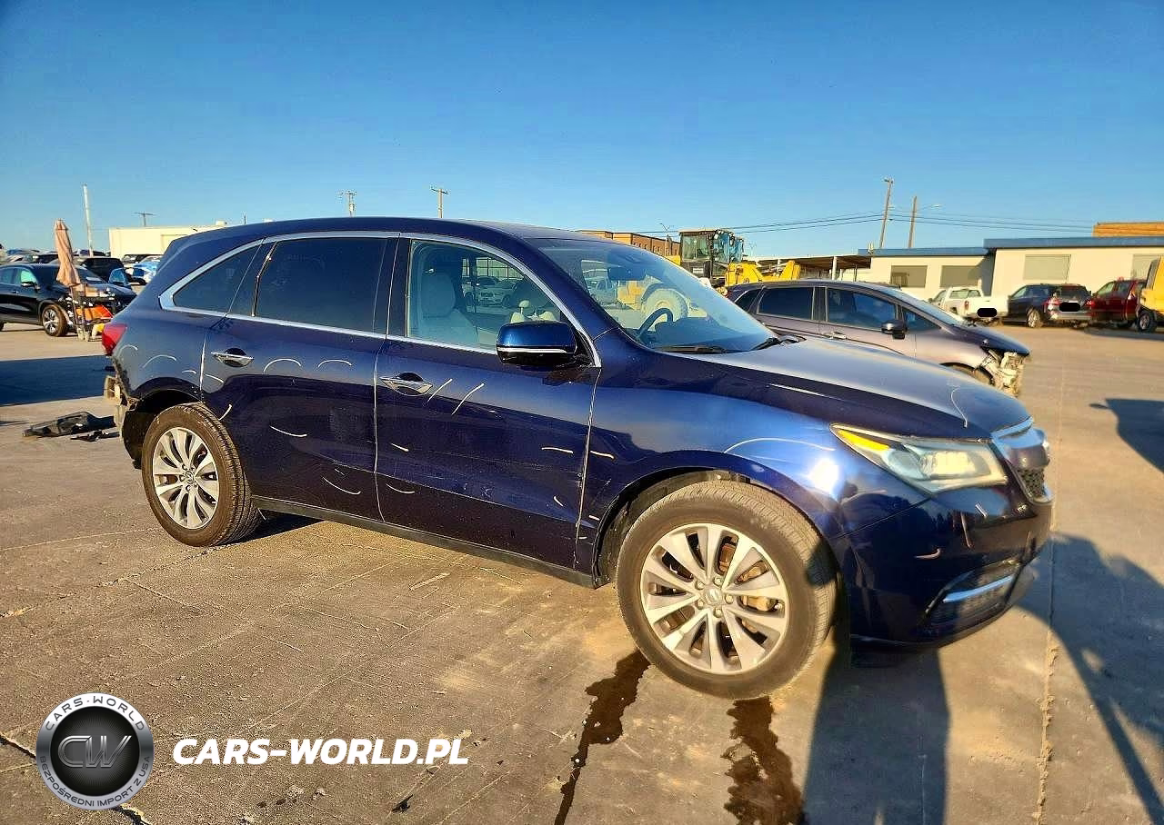 2016 Acura Mdx Technology VIN:5FRYD3H44GB017670 - 4