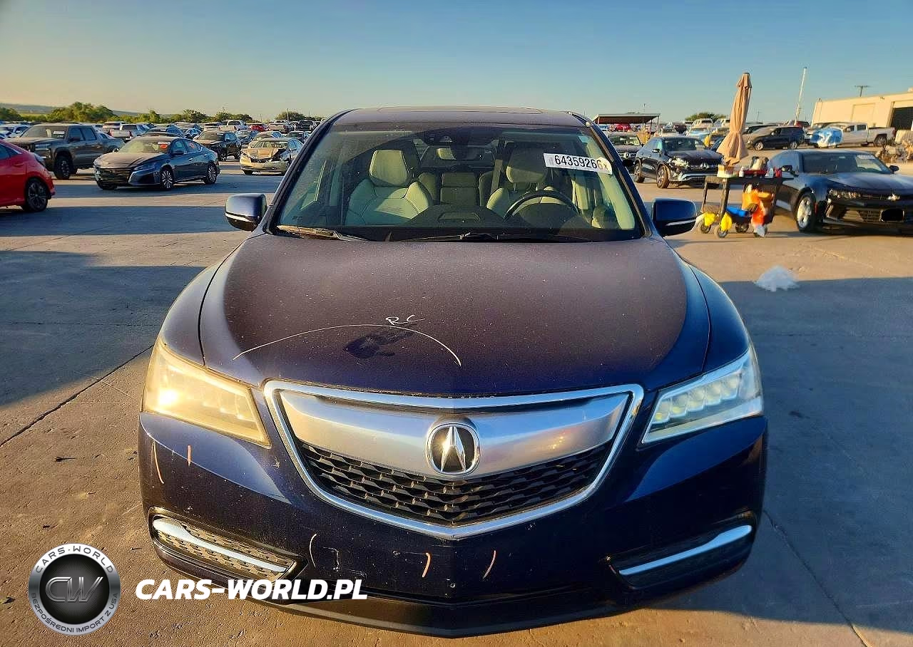 2016 Acura Mdx Technology VIN:5FRYD3H44GB017670 - 5