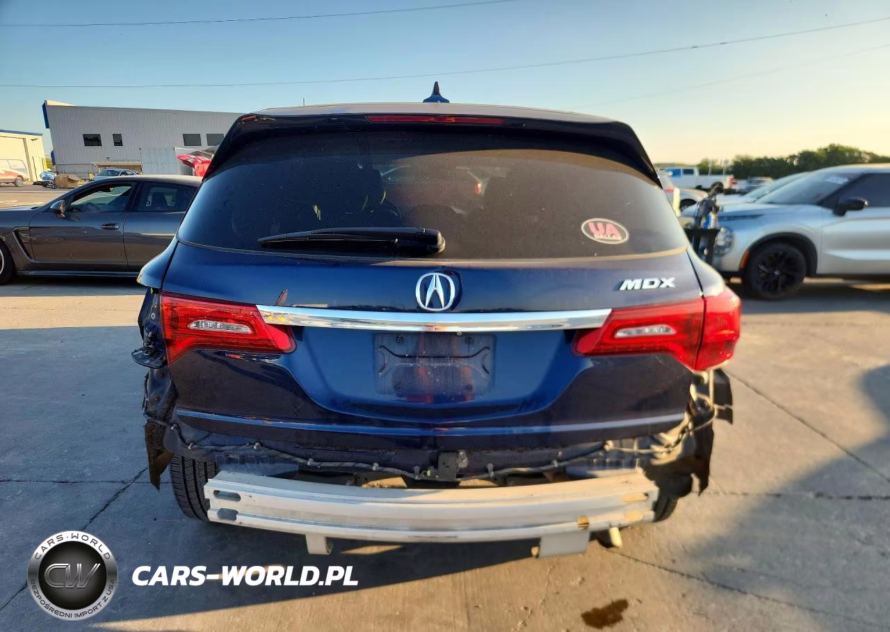 2016 Acura Mdx Technology VIN:5FRYD3H44GB017670 - 6