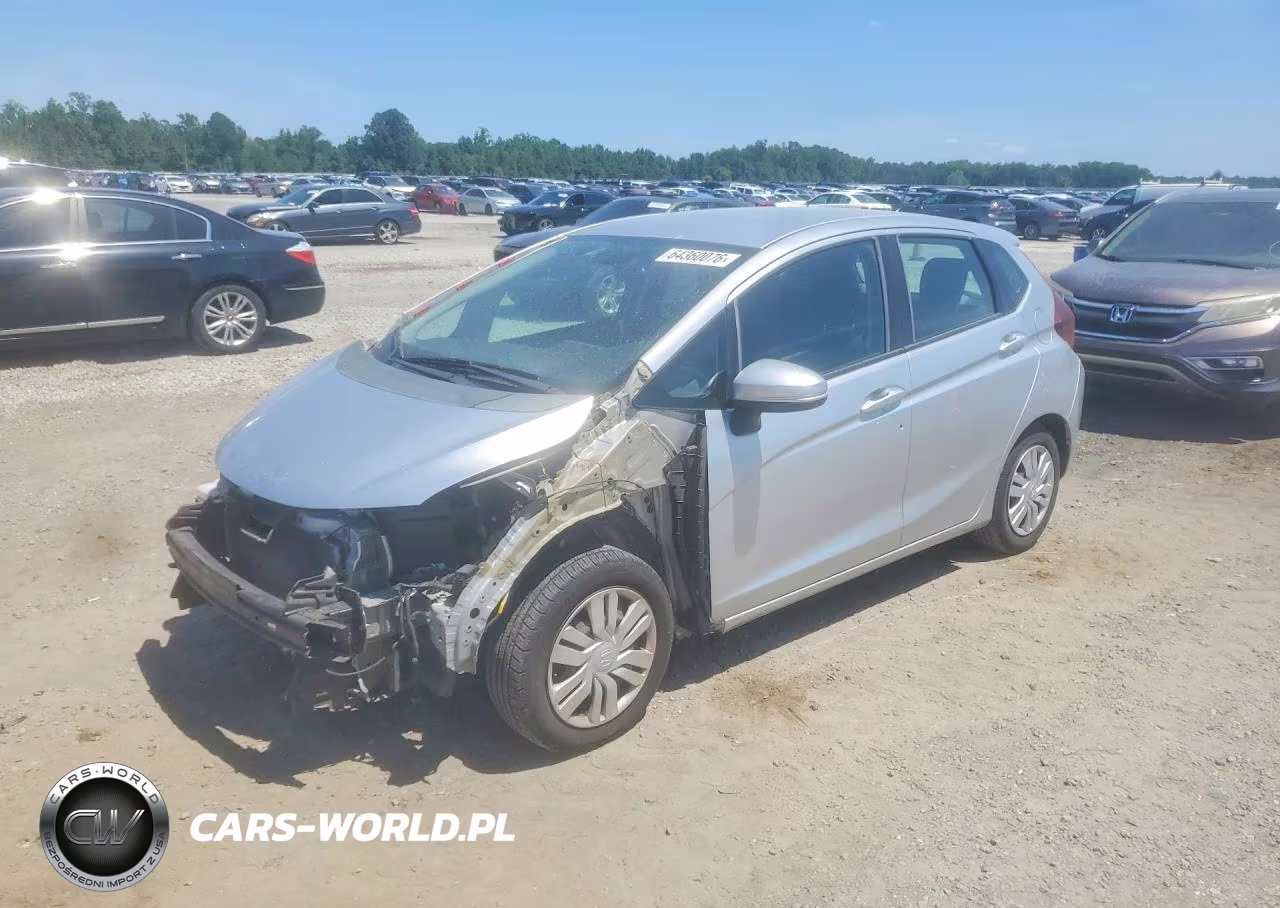 2015 Honda Fit Lx VIN:3HGGK5H53FM707588 - 1