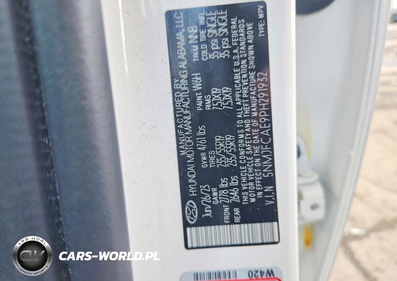 2023 Hyundai Tucson Sel VIN:5NMJFCAE9PH291932 - 13