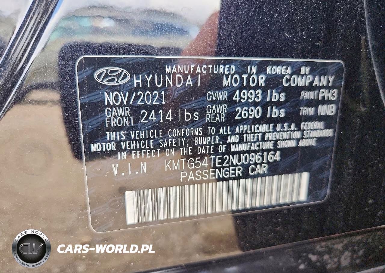 2022 Genesis G70 3.3T Standard VIN:KMTG54TE2NU096164 - 12