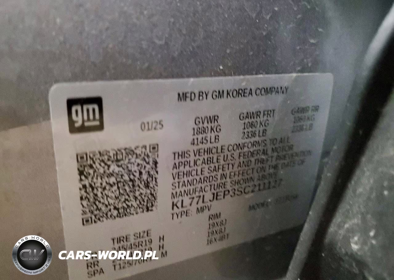 2025 Chevrolet Trax 2Rs VIN:KL77LJEP3SC211127 - 13