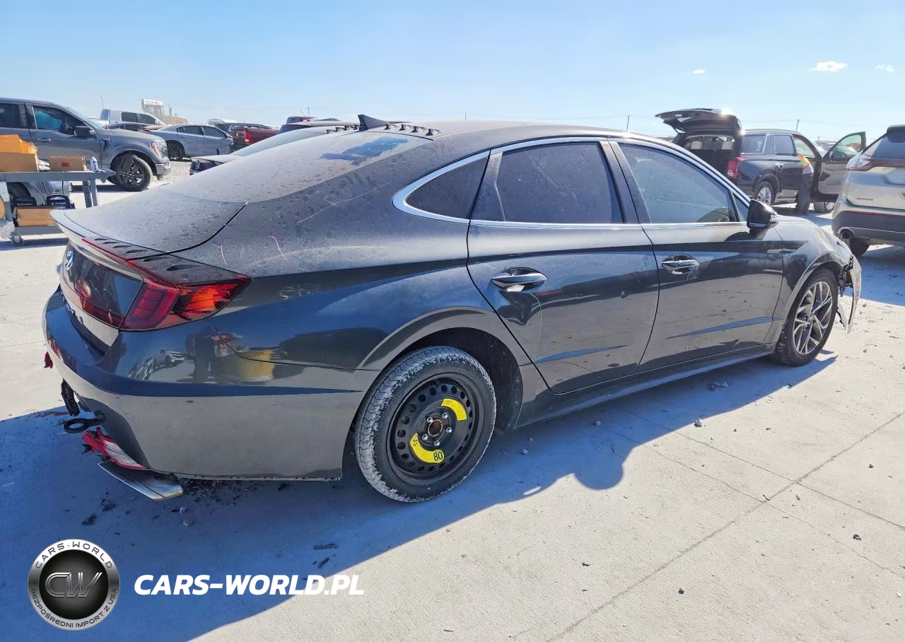 2021 Hyundai Sonata Sel VIN:KMHL64JA8MA145745 - 3