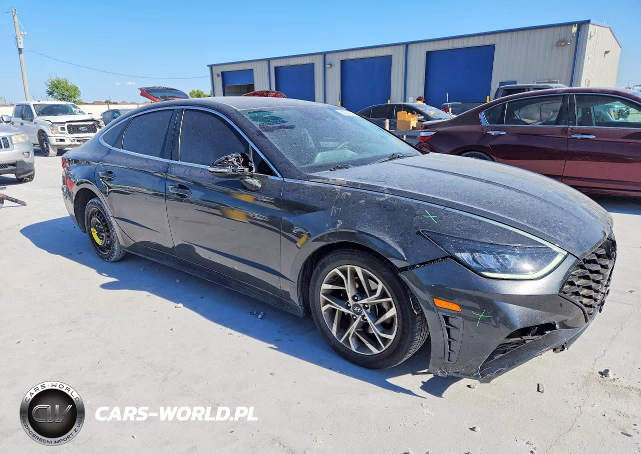 2021 Hyundai Sonata Sel VIN:KMHL64JA8MA145745 - 4