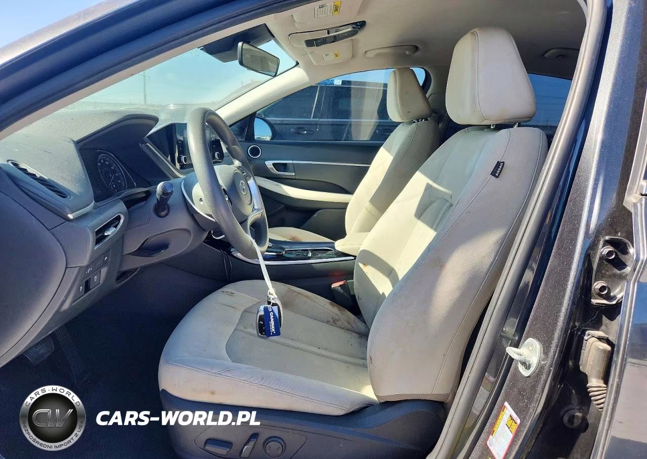 2021 Hyundai Sonata Sel VIN:KMHL64JA8MA145745 - 7