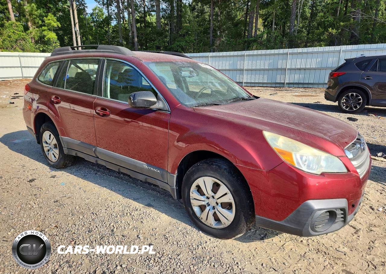 2013 Subaru Outback 2.5I VIN:4S4BRCACXD3278350 - 4