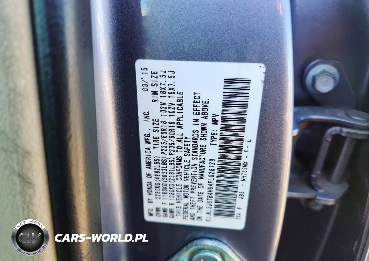 2015 Acura Rdx Technology VIN:5J8TB4H54FL028729 - 13