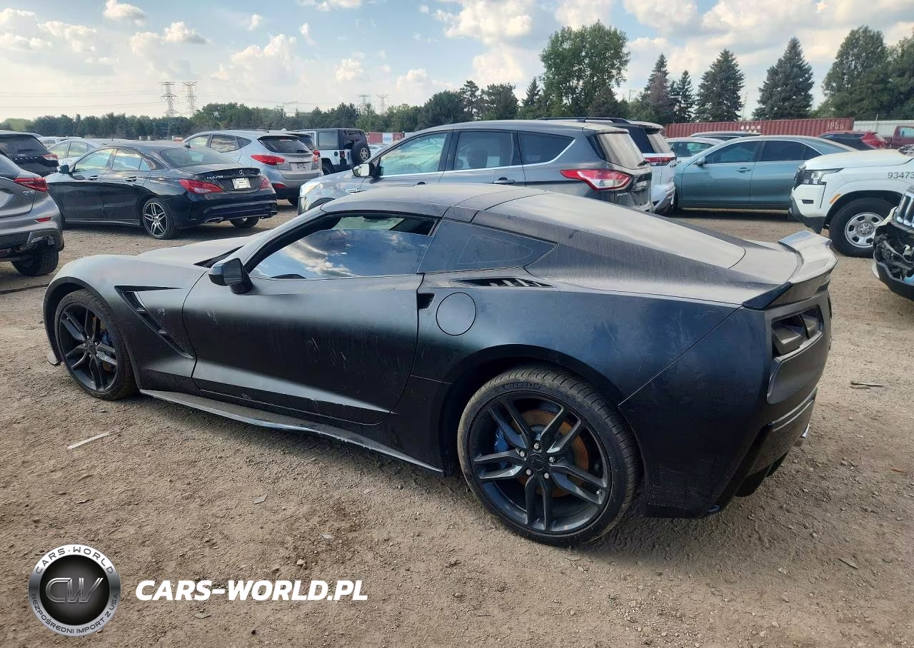 2019 Chevrolet Corvette Stingray 3Lt VIN:1G1YF2D76K5115656 - 2