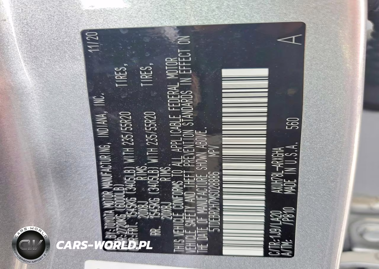 2021 Toyota Highlander Hybrid Platinum VIN:5TDEBRCH7MS028886 - 13
