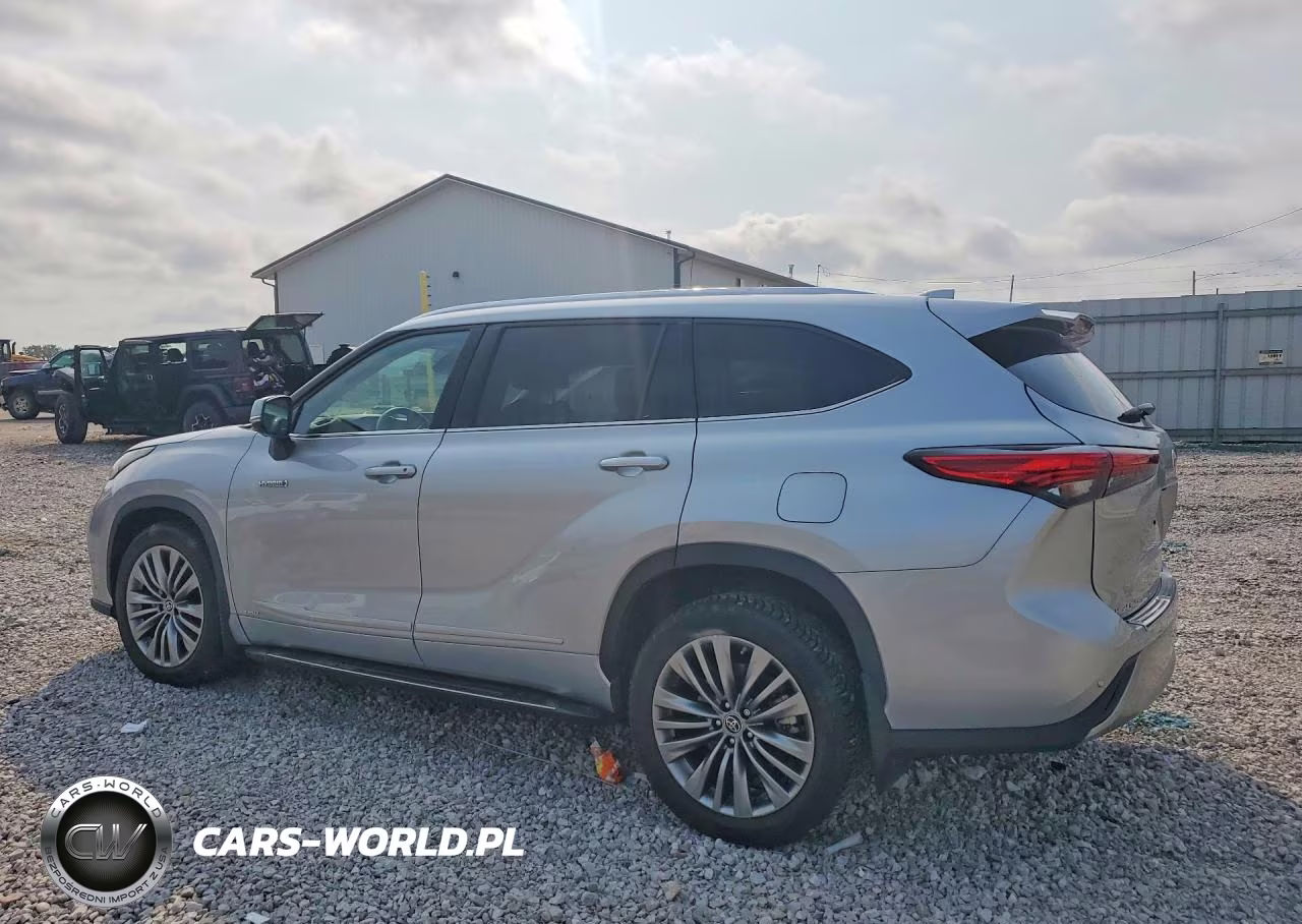 2021 Toyota Highlander Hybrid Platinum VIN:5TDEBRCH7MS028886 - 2