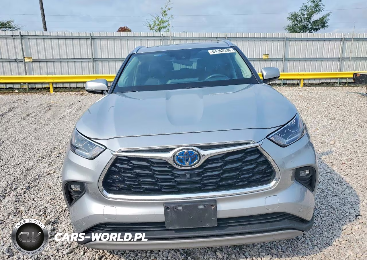 2021 Toyota Highlander Hybrid Platinum VIN:5TDEBRCH7MS028886 - 5
