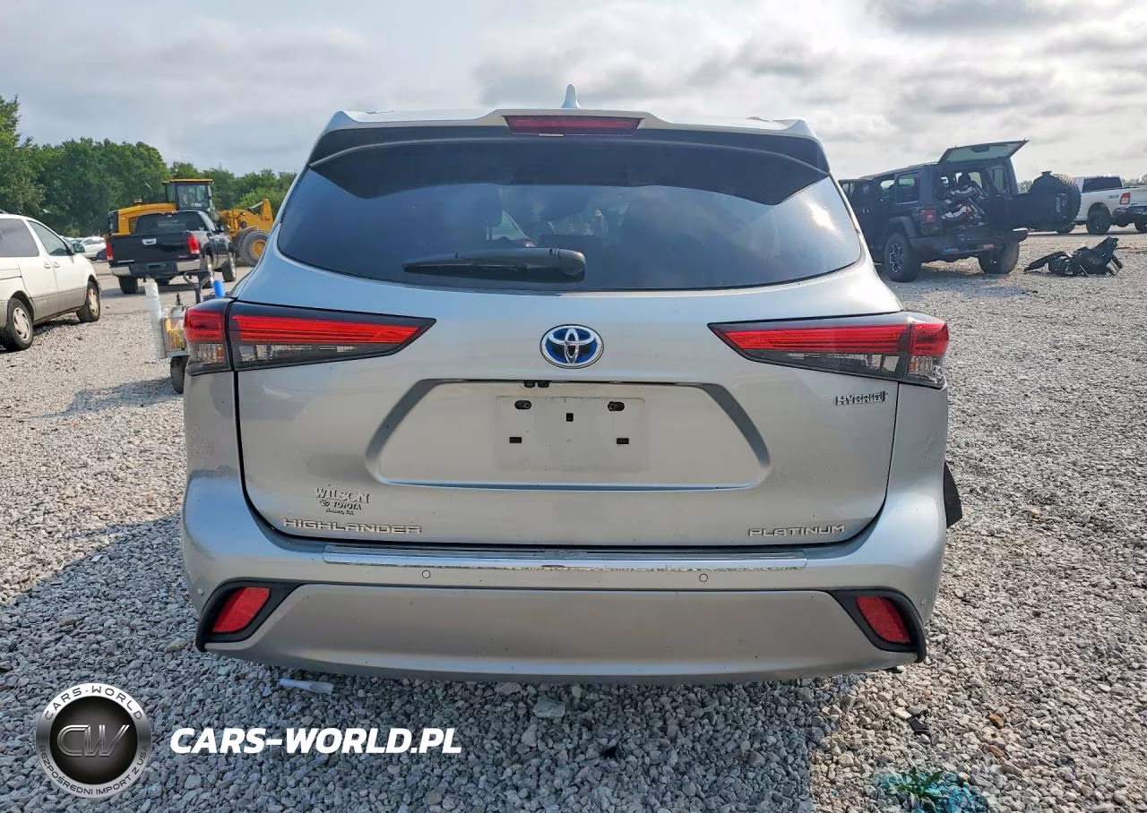 2021 Toyota Highlander Hybrid Platinum VIN:5TDEBRCH7MS028886 - 6