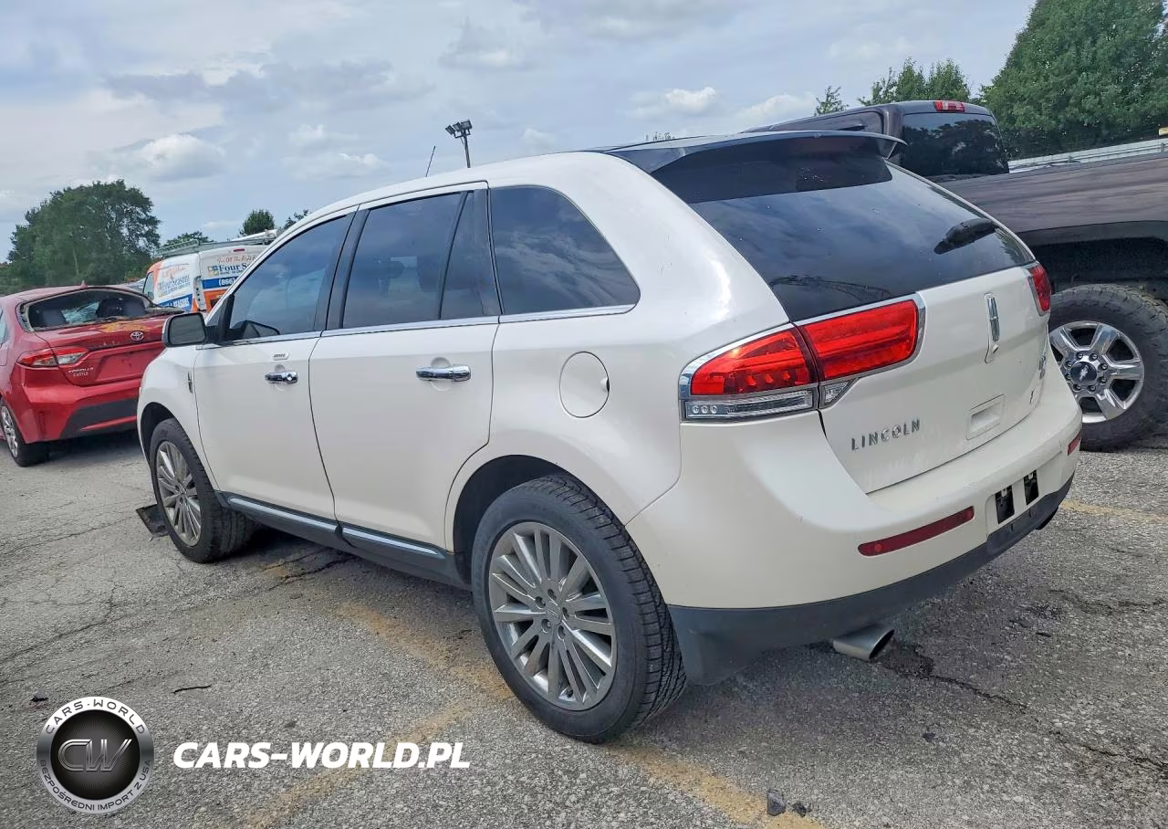 2011 Lincoln Mkx VIN:2LMDJ8JK4BBJ20009 - 2